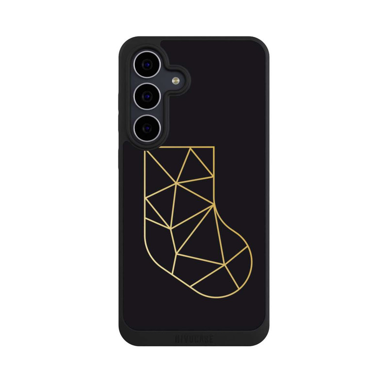 Galaxy S25 FE NIVOpure Chaussette polygonale dorée