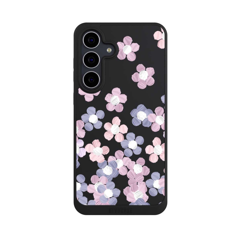 Galaxy S25 FE NIVOpure Fleurs simples transparentes
