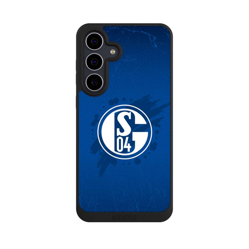 Galaxy S25 FE NIVOpure Schalke 04 Farbe Fleck Blau
