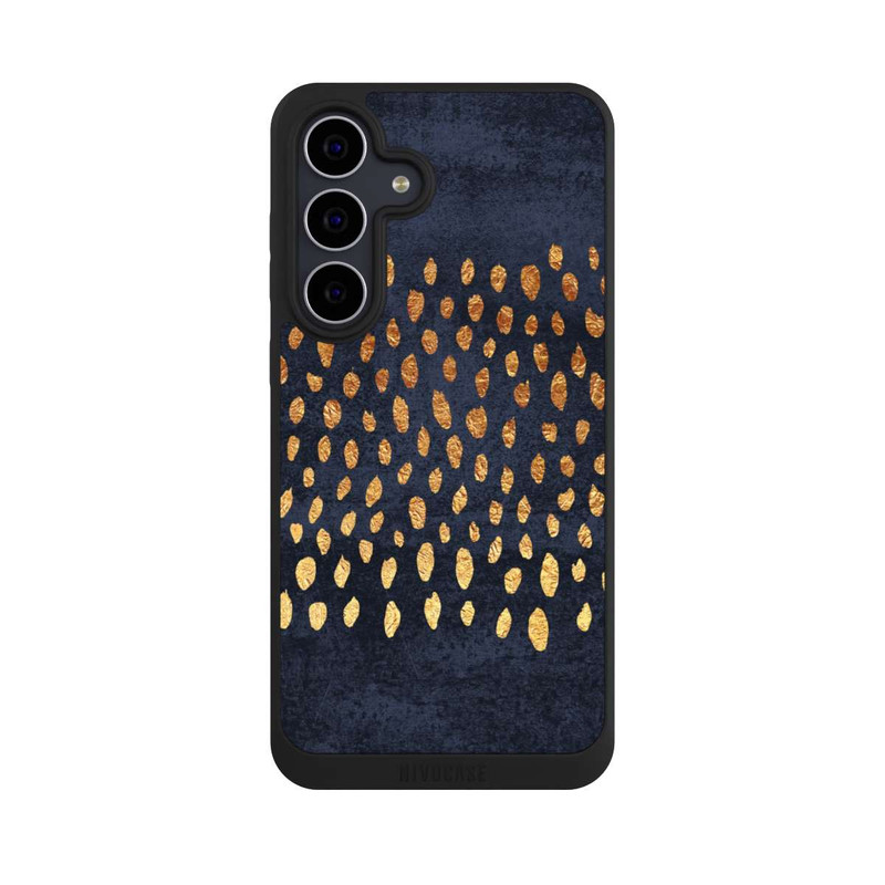 Galaxy S25 FE NIVOpure Muster Gold und Marine