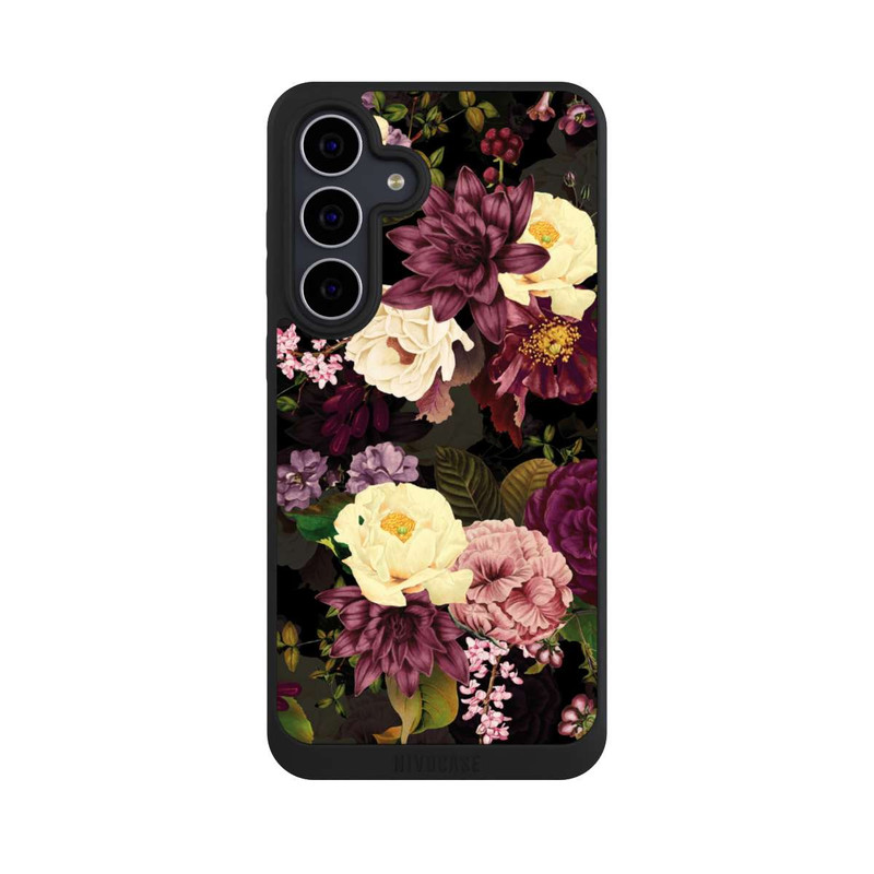Galaxy S25 FE NIVOpure Fleurs Sombres & Abeilles