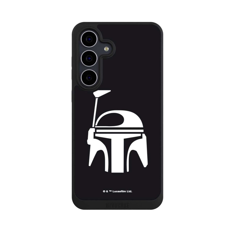 Galaxy S25 FE NIVOpure Casque Boba Fett Noir