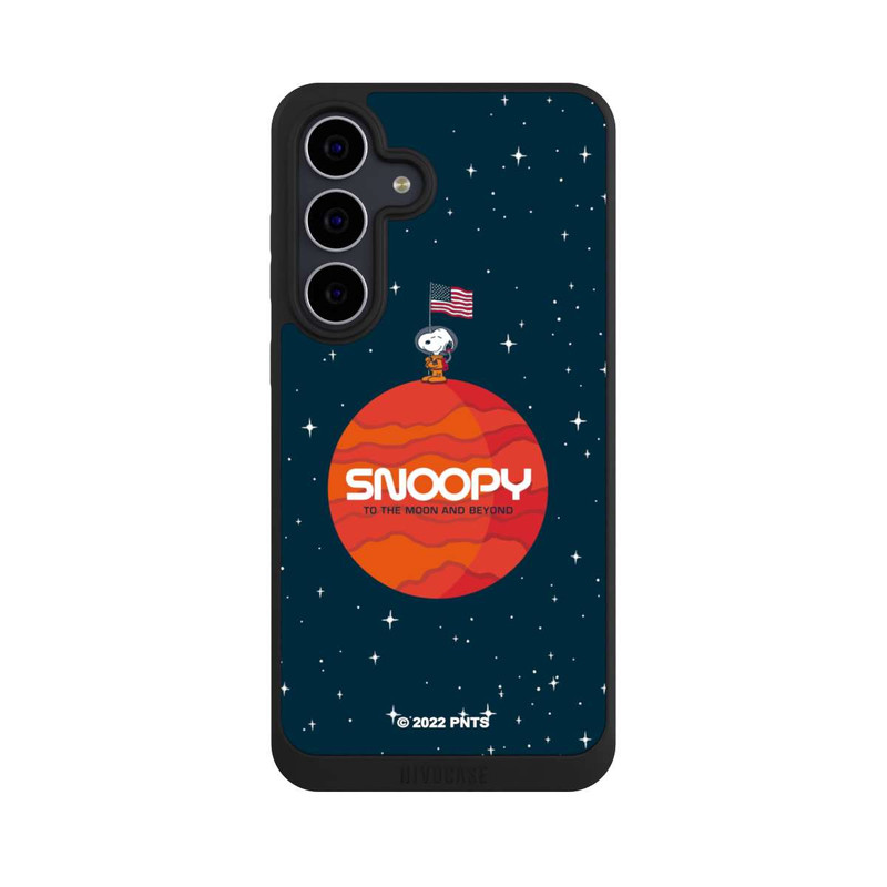 Galaxy S25 FE NIVOpure Snoopy Space Traveller Orange