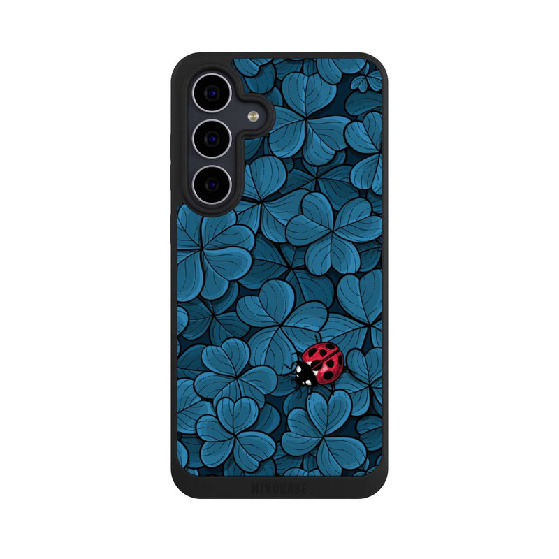 Galaxy S25 FE NIVOpure Kleeblatt - Dunkelblau