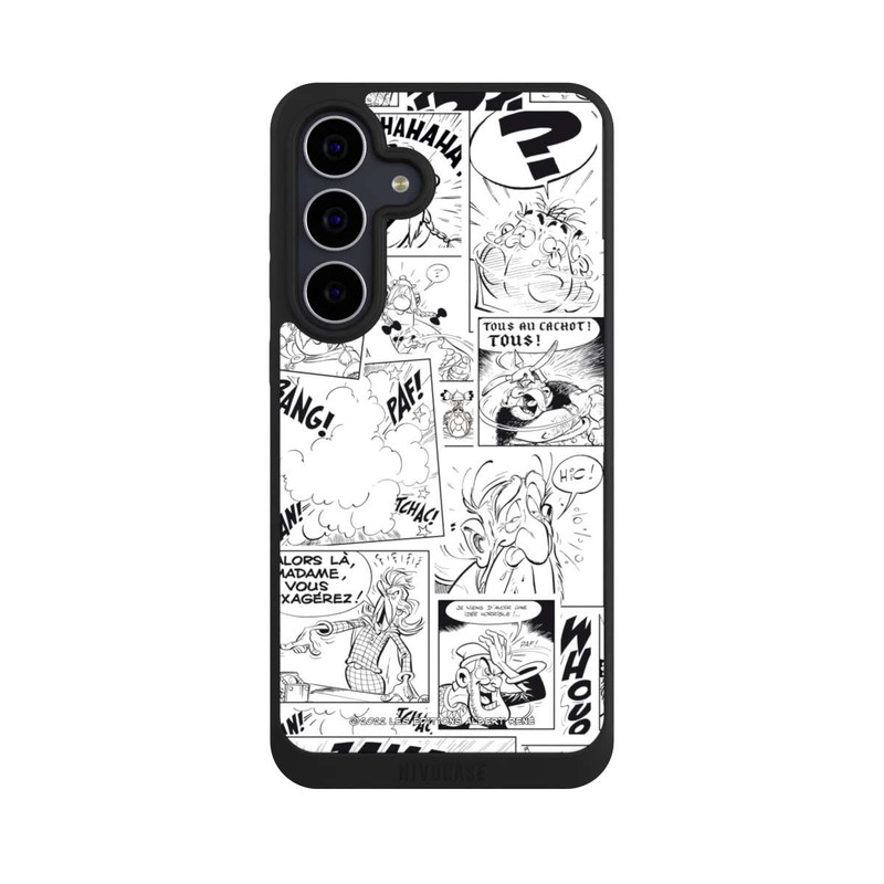 Galaxy S25 FE NIVOpure BD Astérix Blanc & Noir