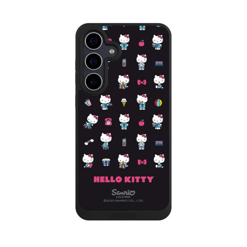 Galaxy S25 FE NIVOpure Hello Kitty 90s Schwarz
