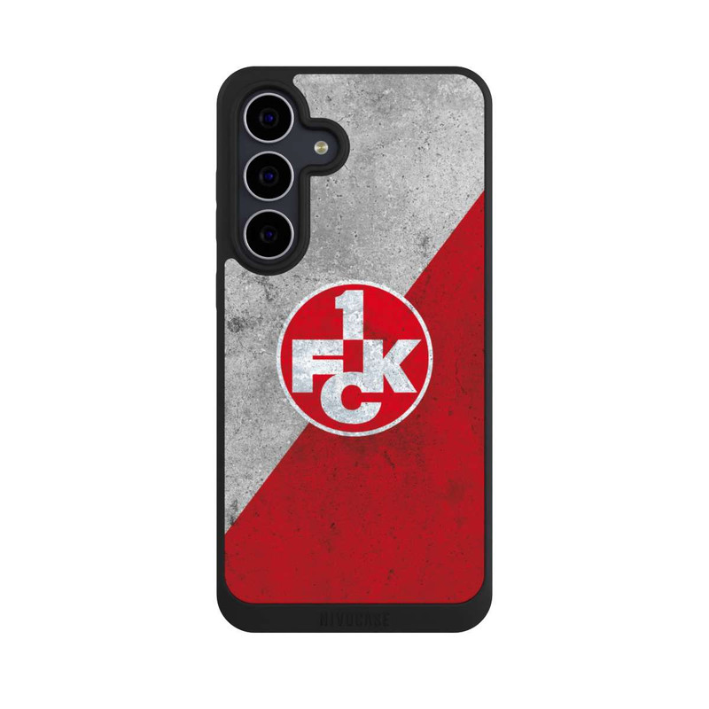 Galaxy S25 FE NIVOpure 1.FC Kaiserslautern-Beton Logo red
