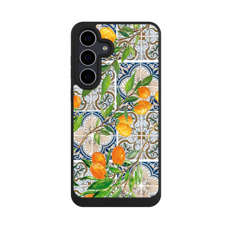 Galaxy S25 FE NIVOpure Griechische Orangen Muster