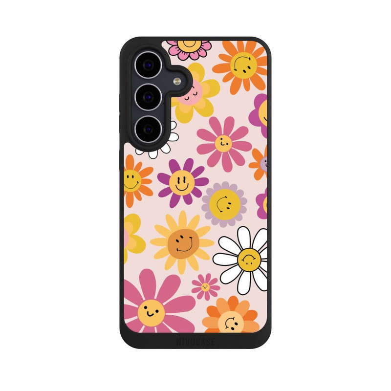 Galaxy S25 FE NIVOpure Smiles Pink Flowers