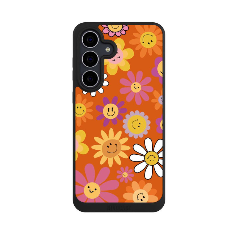 Galaxy S25 FE NIVOpure Smiles Orange Flowers