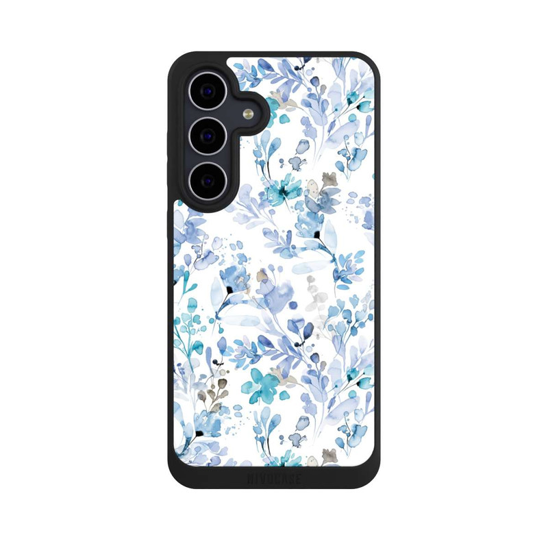 Galaxy S25 FE NIVOpure Frühlingsunkraut blau