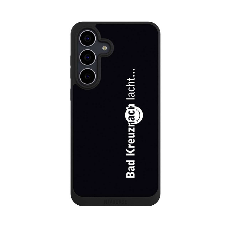 Galaxy S25 FE NIVOpure Bad Kreuznach Lacht Logo Vertikal