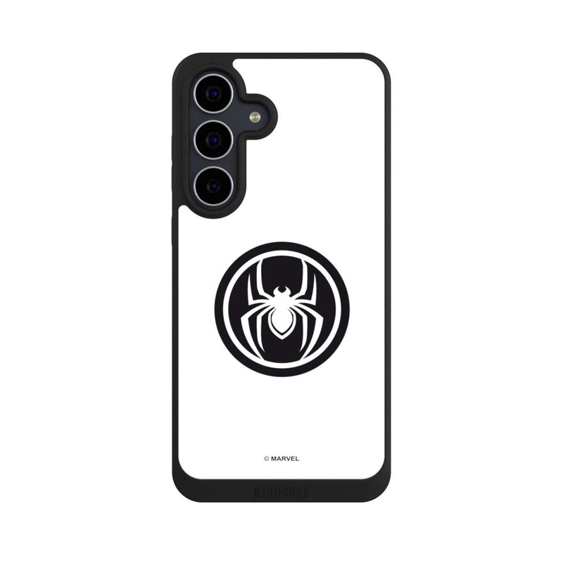 Galaxy S25 FE NIVOpure Spider-Man Spider Logo White