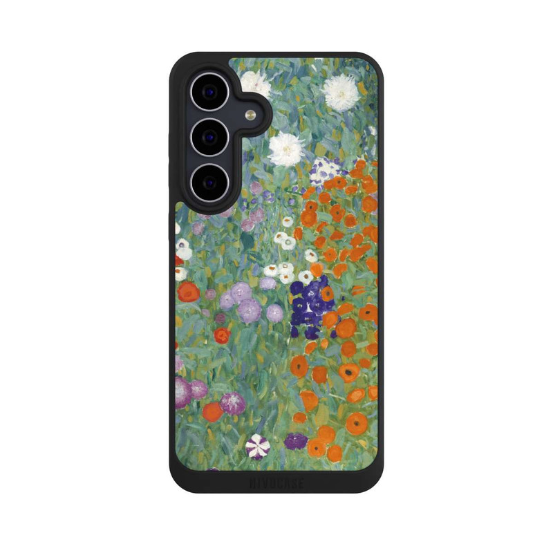 Galaxy S25 FE NIVOpure Blühender Garten - Gustav Klimt