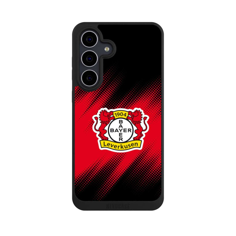 Galaxy S25 FE NIVOpure Bayer 04 Leverkusen halftone