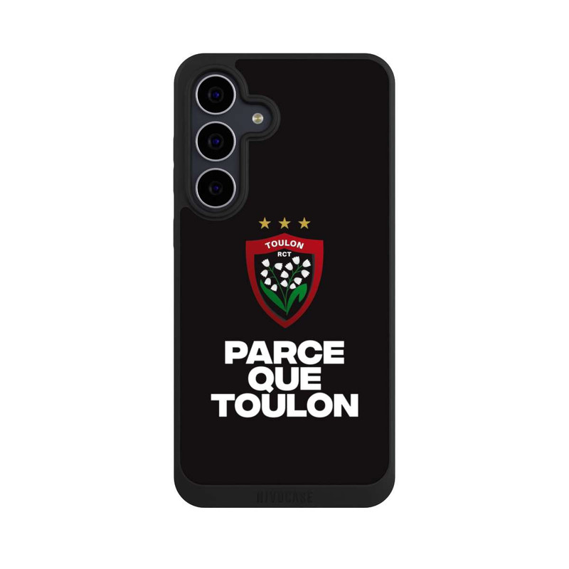 Galaxy S25 FE NIVOpure Parce Que Toulon Schwarz