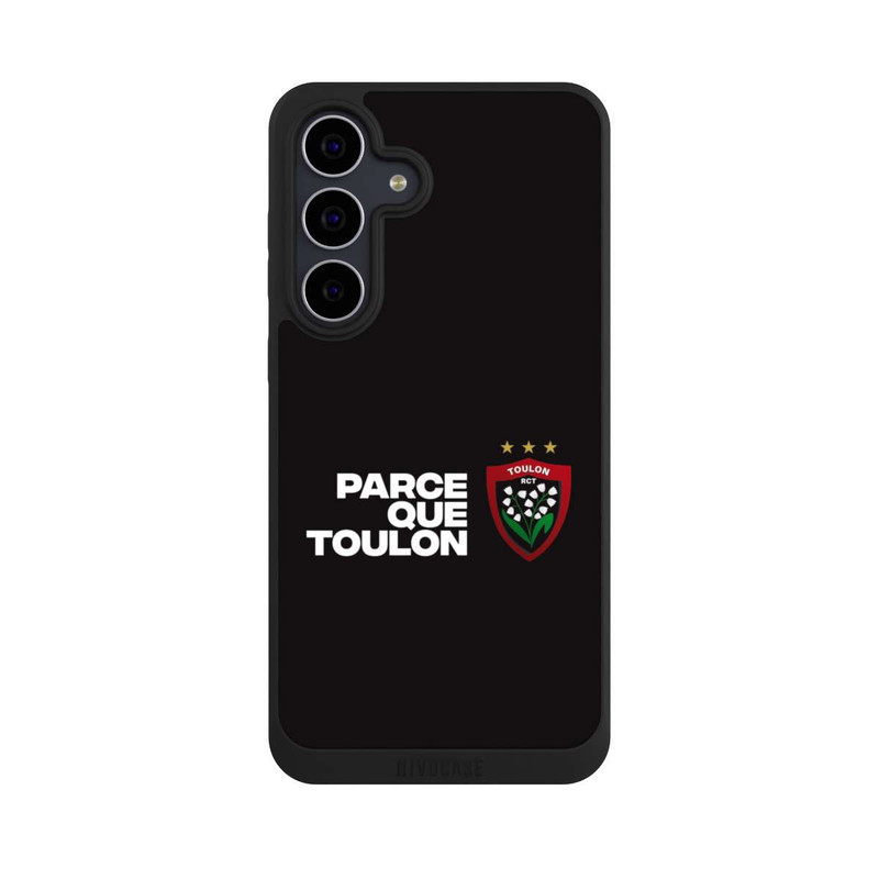 Galaxy S25 FE NIVOpure RC Toulonnais PQT Noir