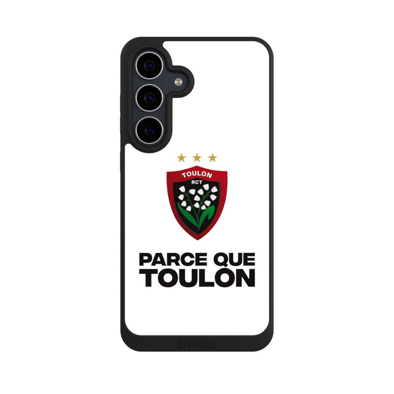 Galaxy S25 FE NIVOpure RC Toulonnais Weiß