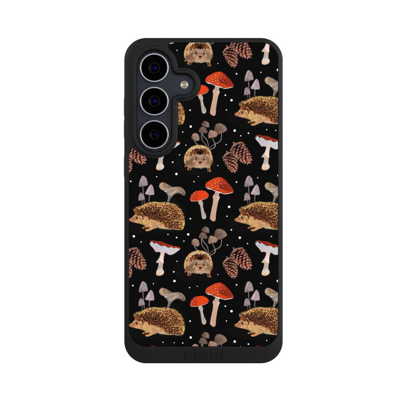Galaxy S25 FE NIVOpure Hedgehogs and Mushrooms