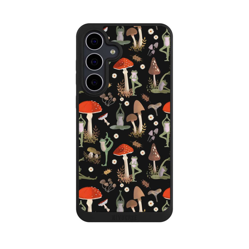 Galaxy S25 FE NIVOpure Grenouilles Yoga & Champignons