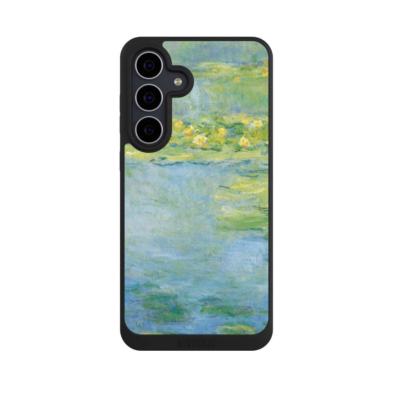 Galaxy S25 FE NIVOpure Nymphéas Claude Monet-Bleu