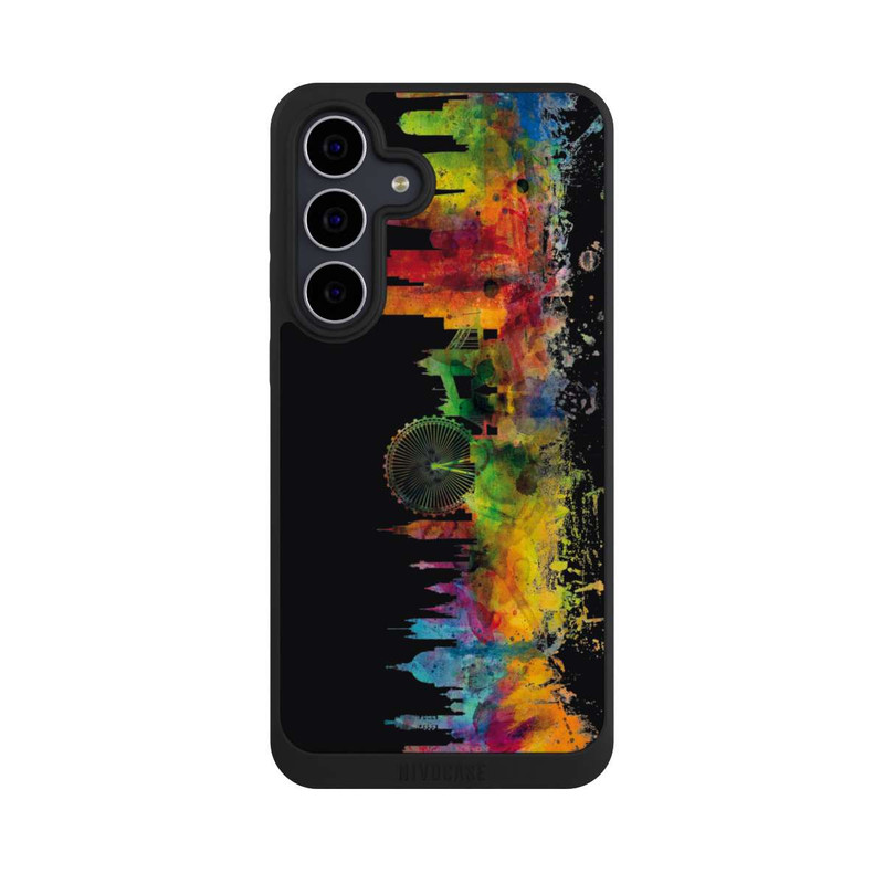 Galaxy S25 FE NIVOpure Londres Angleterre Skyline Noir