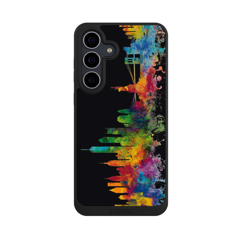 Galaxy S25 FE NIVOpure Ligne d'horizon de New York Noir