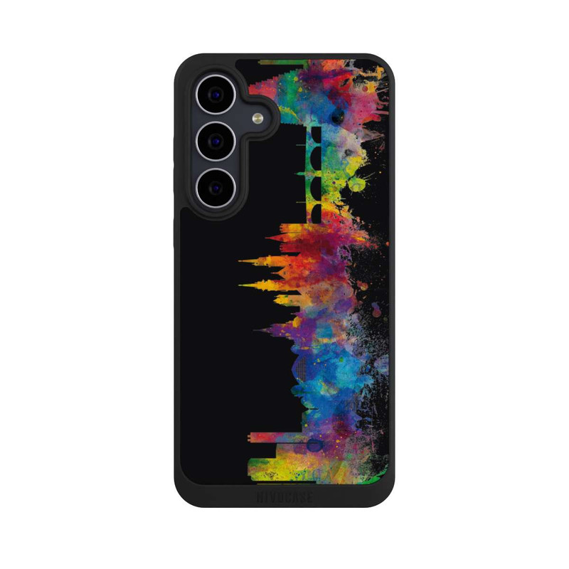 Galaxy S25 FE NIVOpure Bâle Suisse Ligne d'horizon Noir