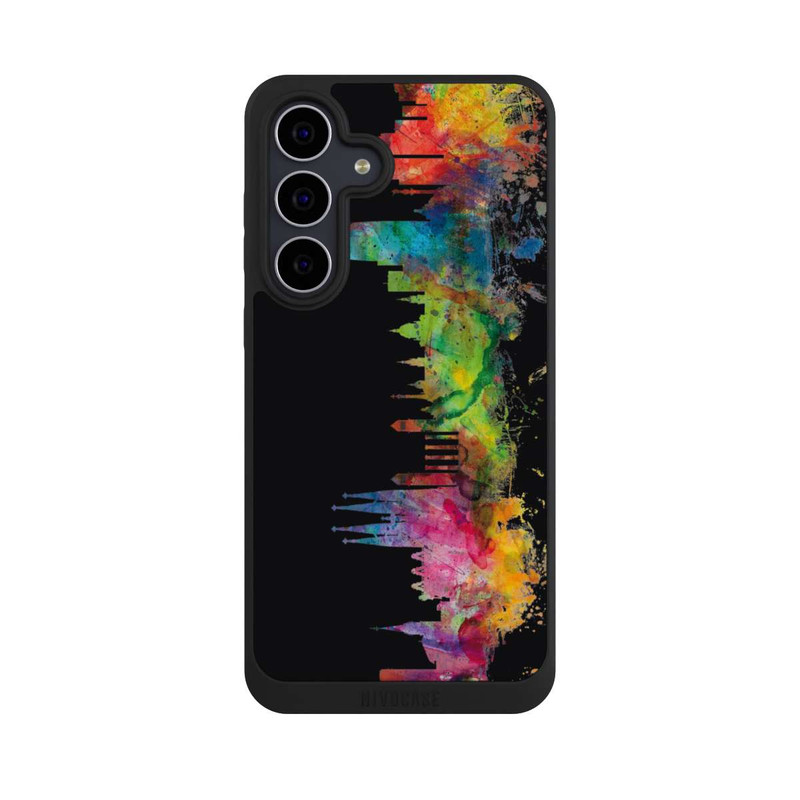 Galaxy S25 FE NIVOpure Barcelona Spain Skyline Black