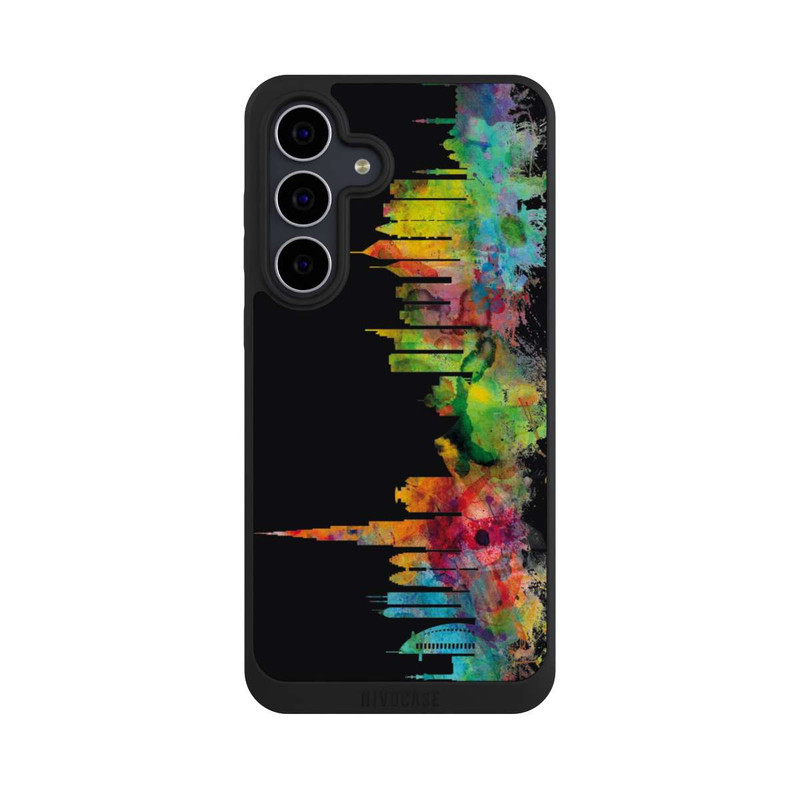Galaxy S25 FE NIVOpure Dubai Skyline Schwarz