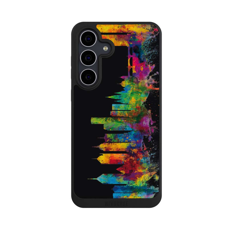 Galaxy S25 FE NIVOpure Melbourne Australien Skyline Schwarz