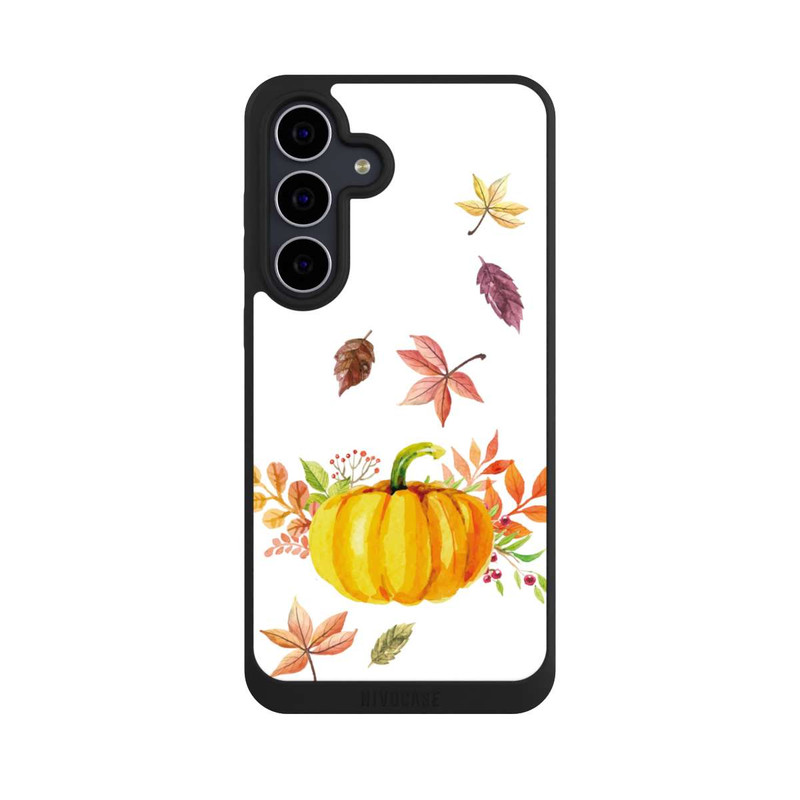 Galaxy S25 FE NIVOpure Pumpkin-weißer Hintergrund 