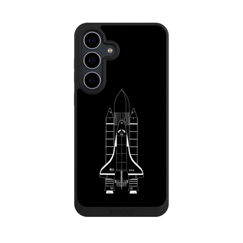 Galaxy S25 FE NIVOpure NASA Space Travel Black