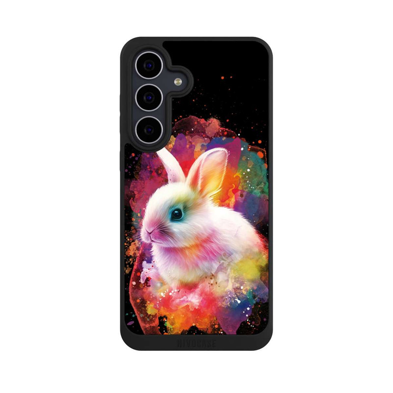Galaxy S25 FE NIVOpure Happy Rabbit Black