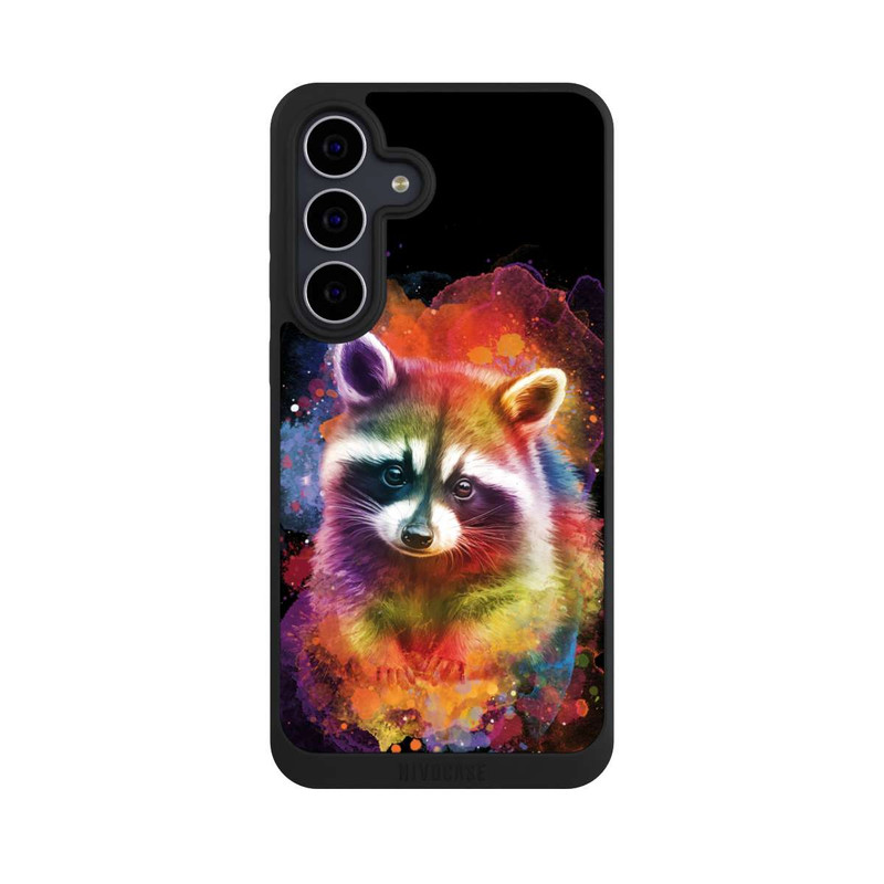 Galaxy S25 FE NIVOpure Joyeux raton laveur noir