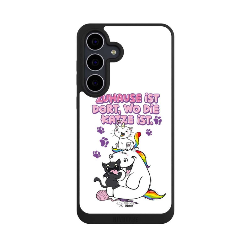Galaxy S25 FE NIVOpure Zuhause ist dort wo die Katze ist
