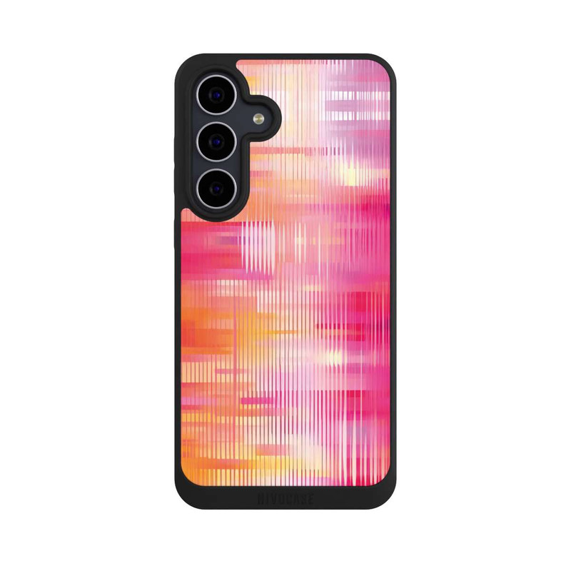 Galaxy S25 FE NIVOpure Glitch Rose Orange
