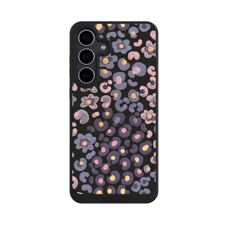 Galaxy S25 FE NIVOpure Peau d'animal avec fleurs