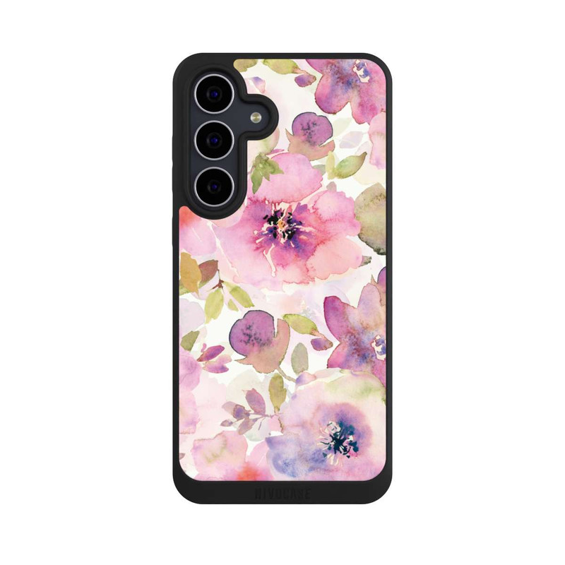 Galaxy S25 FE NIVOpure Tapete mit rosa Blumen