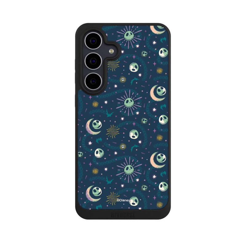 Galaxy S25 FE NIVOpure Nightmare Before Christmas Jack Skellington Pattern Moon