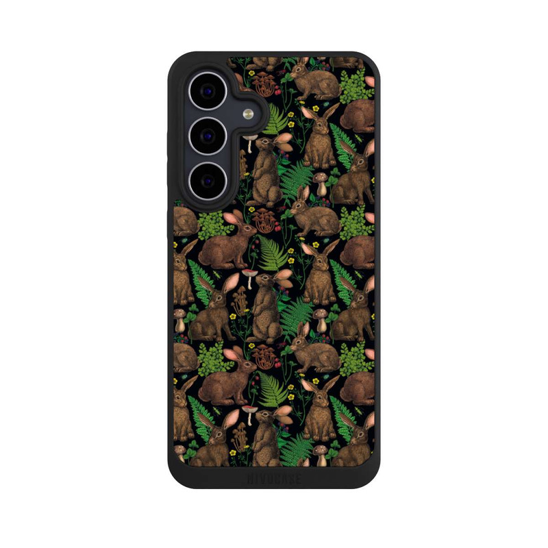 Galaxy S25 FE NIVOpure Rabbits and Woodland Flora
