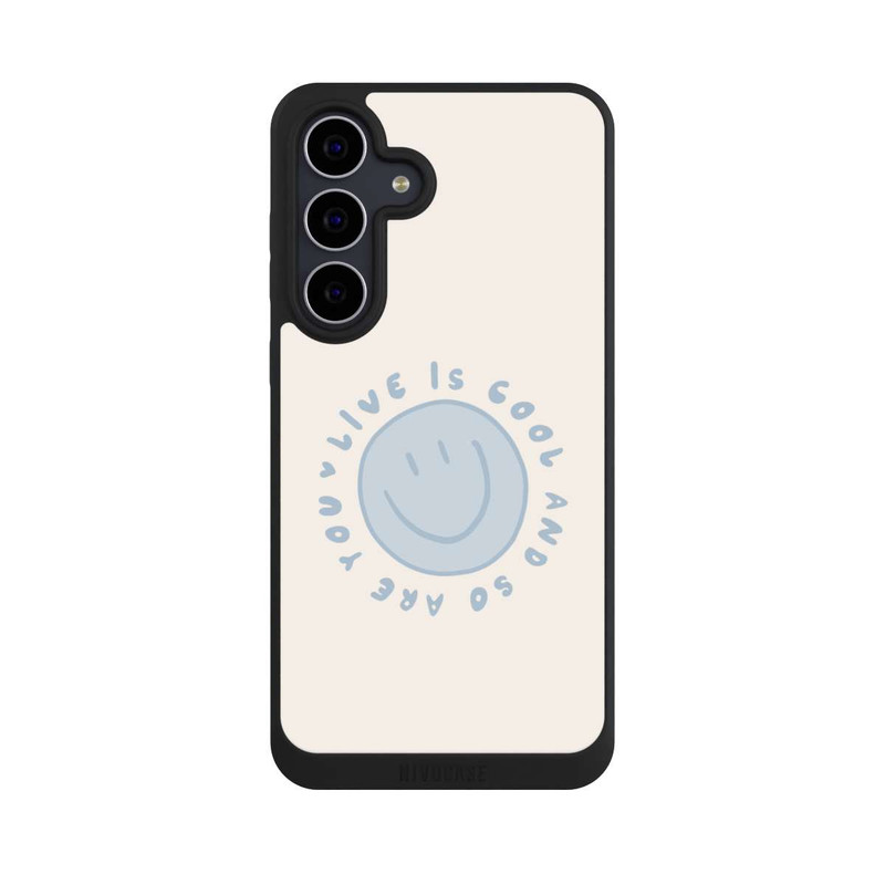 Galaxy S25 FE NIVOpure Blue Smile