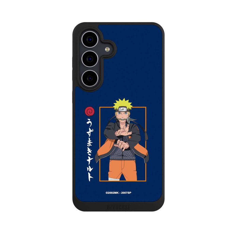 Galaxy S25 FE NIVOpure Naruto Position de Combat bleu