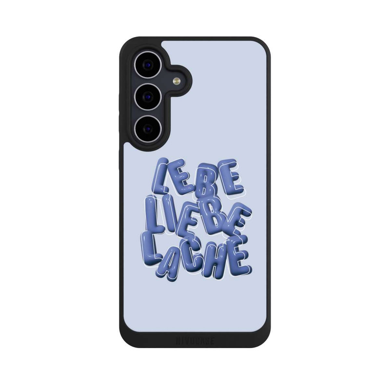 Galaxy S25 FE NIVOpure Lebe Liebe Lache Blue