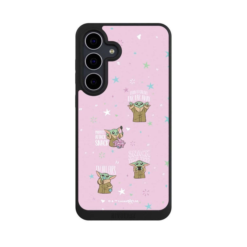 Galaxy S25 FE NIVOpure Star Wars x Honeypuu Grogu Cute Pattern