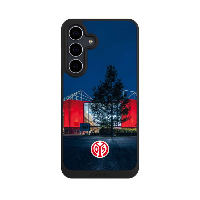 Galaxy S25 FE NIVOpure Mainz 05 Stadion bei Nacht