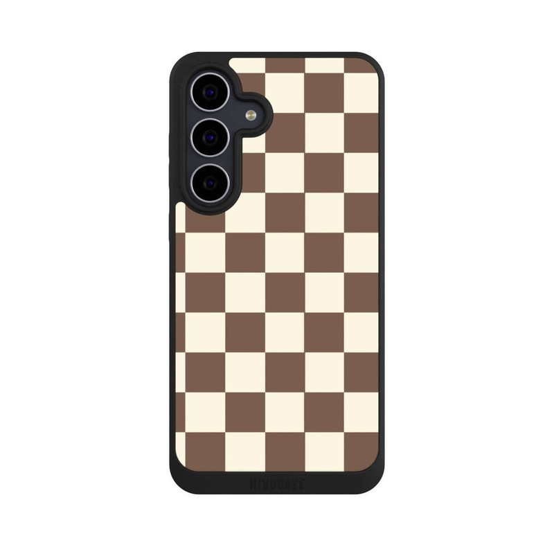 Galaxy S25 FE NIVOpure Damier brun