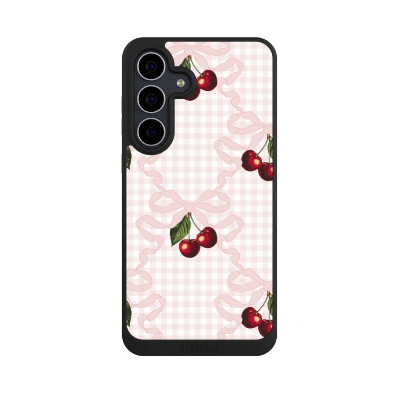 Galaxy S25 FE NIVOpure Motif cerise rose