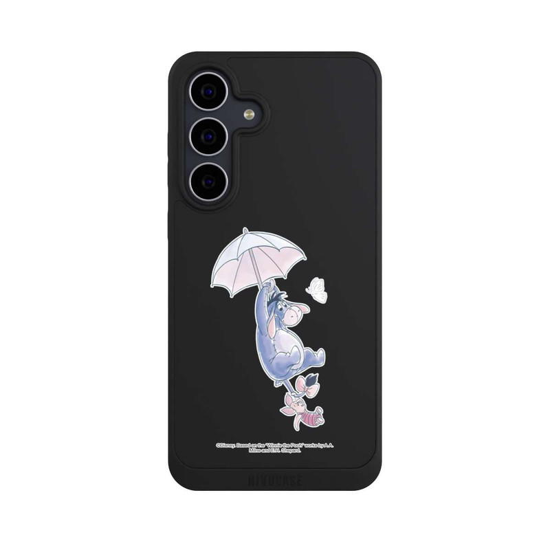 Galaxy S25 FE NIVOpure Winnie Pooh Eeyeore Find Happiness Transparent