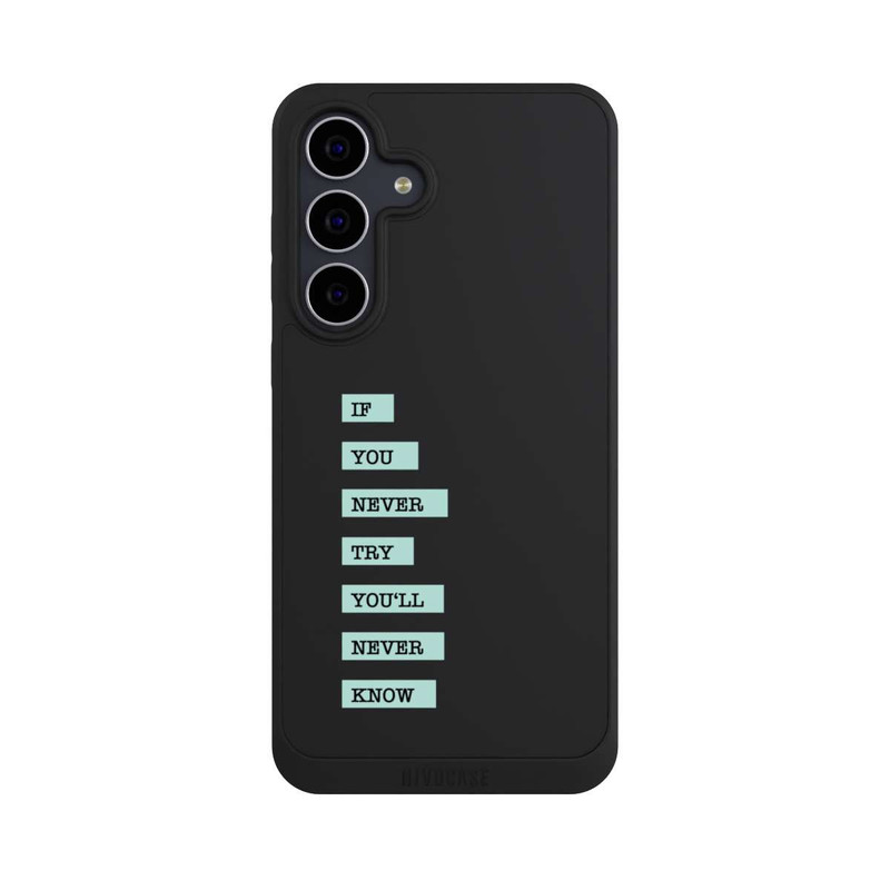 Galaxy S25 FE NIVOpure If You Try Green Transparent